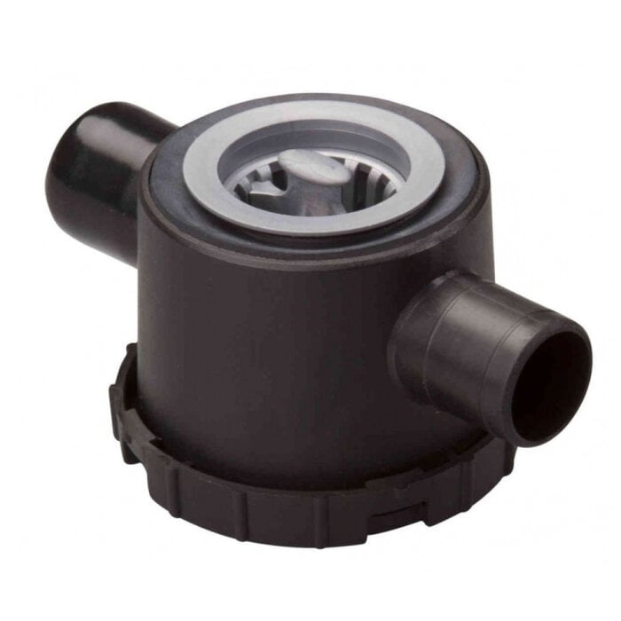 Reich Reich afvoerplug zwart 39 mm met 2 aansl.