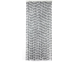 Arisol Arisol Chenille Gordijn 56x185 Grijs/Wit