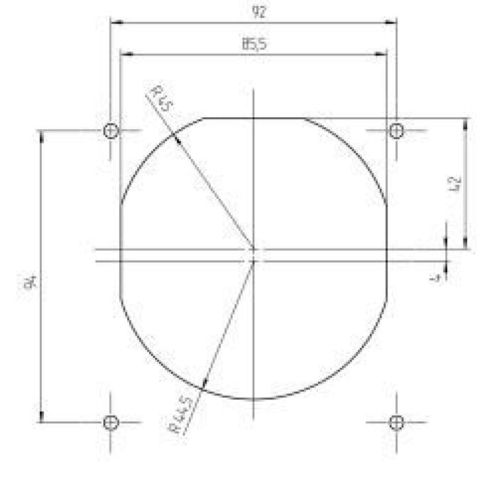 Fjord Outdoor Gasinbouwdoos Design 2014 Wit
