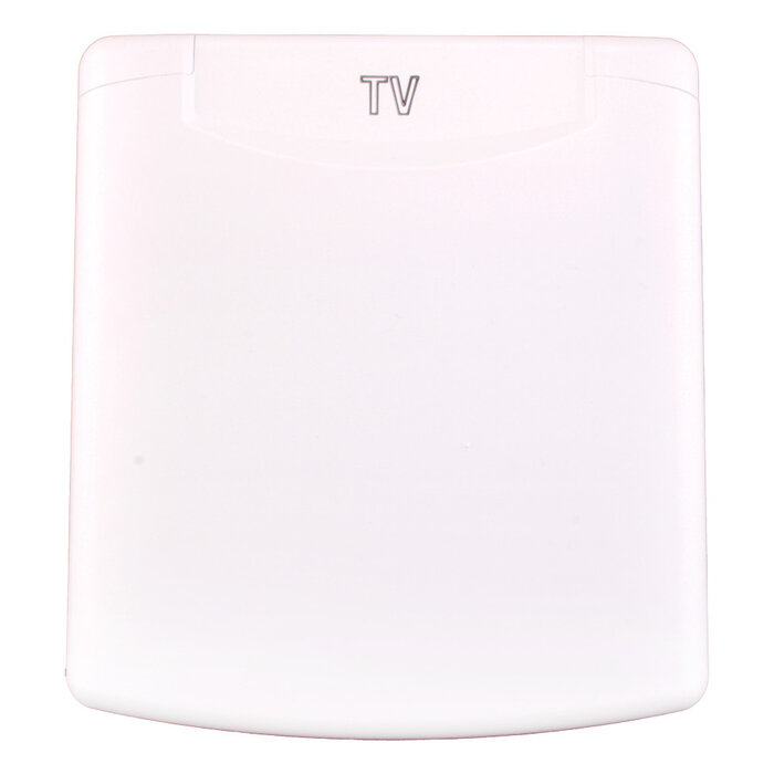 Fjord Outdoor Inbouwstekkerdoos Design 2014 230V/12V/Sat Wit 210