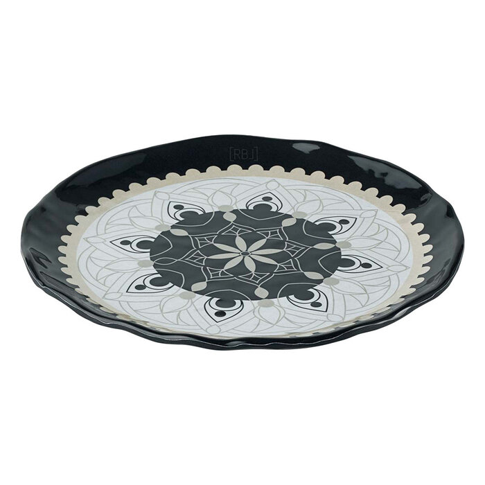 Rebel-Outdoor RBL Ontbijtbord Zwart