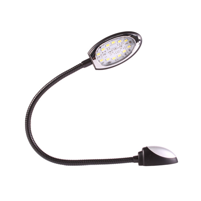 FjordOutdoor Mamba I Flexibele LED-leeslamp Zwart