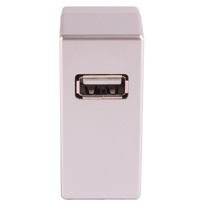 Dometic 2 stuks Dometic USB Lader voor 12V Lichtrail Zilver