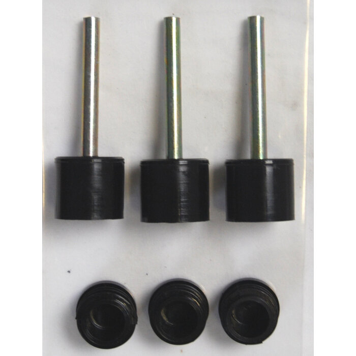 Campking Campking Tentdoppen 28mm Boven/Onder 3st