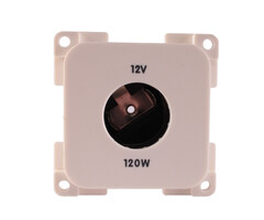 Presto Presto Contactdoos 12V Groot Inbouw S-10.000 Wit