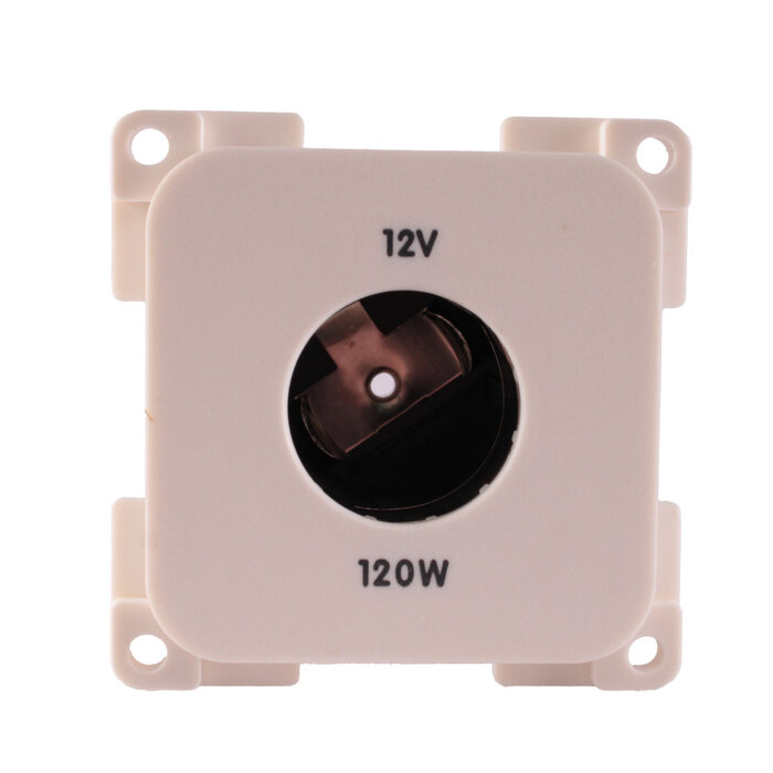 Presto Presto Contactdoos 12V Groot Inbouw S-10.000 Wit