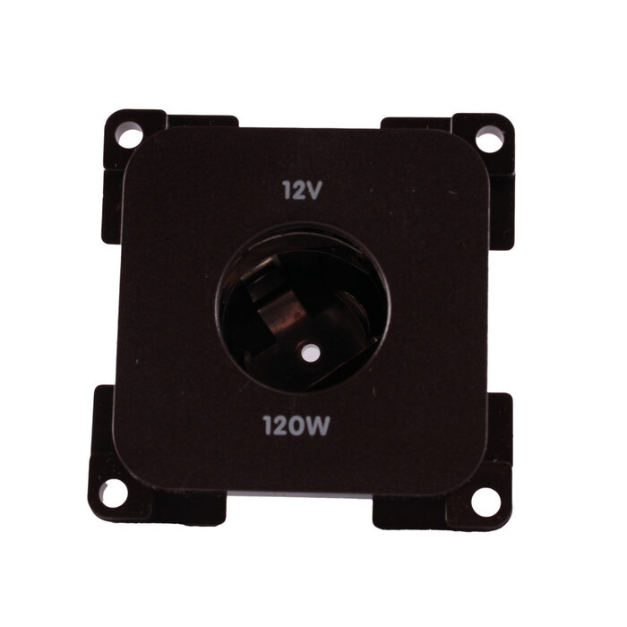 Presto Presto Contactdoos 12V Groot Inbouw S-10.000 Bruin