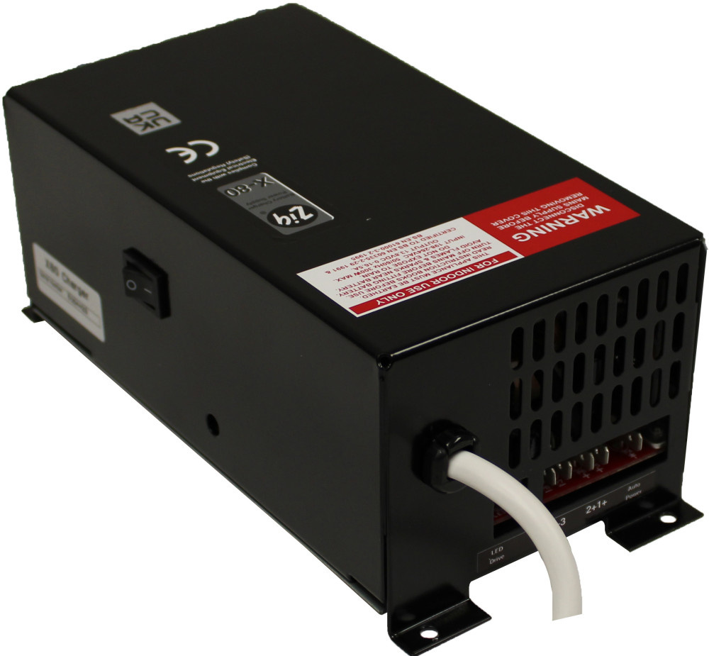 ZIG ZIG Acculader/Omvormer X80 16.5A