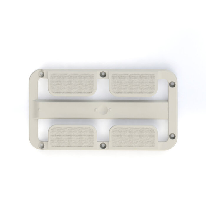 Froli Froli Rode Wijnglashouder Lichtgrijs a 2st