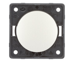 Berker Berker Aan/Uitschakelaar Flow/Pure Inbouw RVS Mat 230V