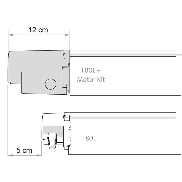Fiamma Fiamma F80L Motor Kit Advanced Deep Black