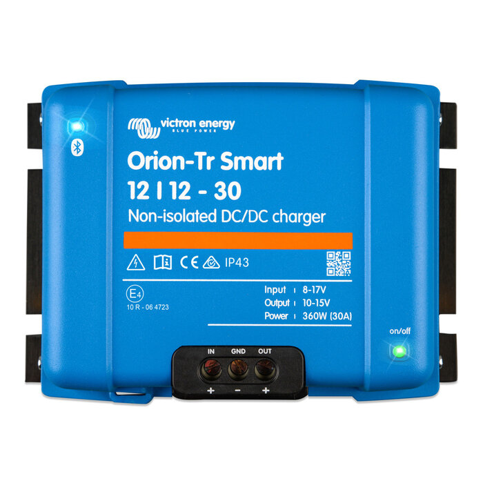 Victron Victron Acculader Orion-Tr Smart 12/12 30A Niet Geïsoleerd