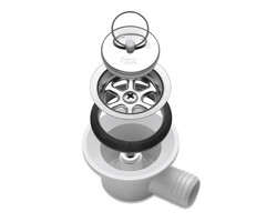 Dometic Dometic Siphon AC 540 Hoek ° 20mm