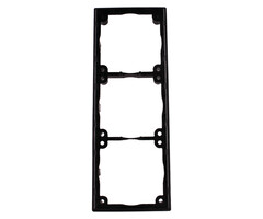 Presto Presto Afstandsraam 3-Vaks 12mm S-20.000 Zwart