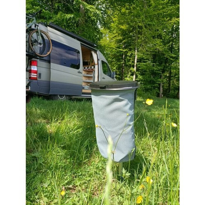 Flextrash Flextrash Afvalbak L 9L Ocean Green