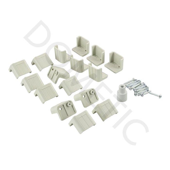 Dometic Dometic Heki 2/3/4 Montageset Grijs 25-32mm