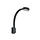 LED Lamp Zwanenhals R2 Flex Rond + USB-C Zwart