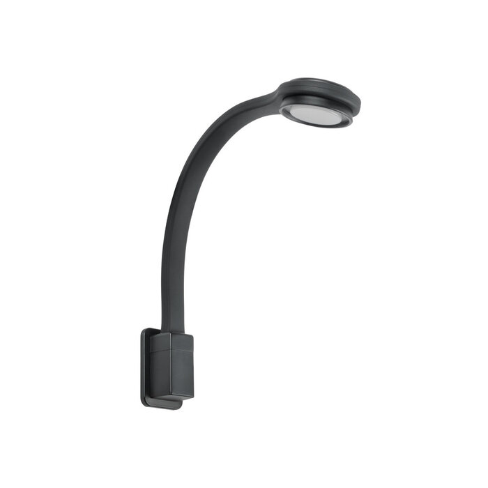 FjordOutdoor LED Lamp Zwanenhals R2 Flex Rond + USB-C Zwart