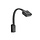 LED Lamp Zwanenhals Q2 Flex Vierkant + USB-C Zwart