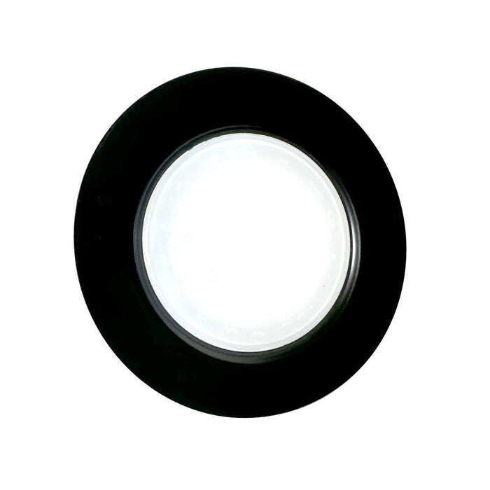Frilight Frilight Inbouwspot Vega 47 COB LED Opalglas Zwart