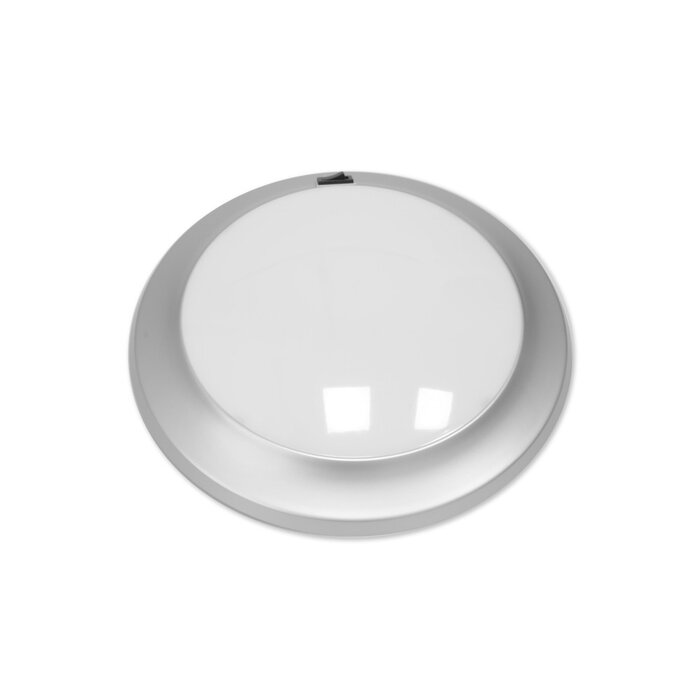 Frilight Plafonniere Cirro Zilver Rond 30cm 10w incl. Schak