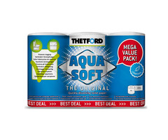 Thetford 10 stuks Thetford Promo Aqua Soft Toiletpapier 6 Rollen