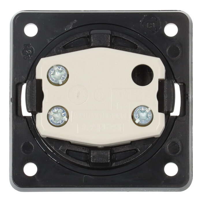 Berker Berker Jalouzie Drukcontact Flow/Pure Inbouw Chroom Mat