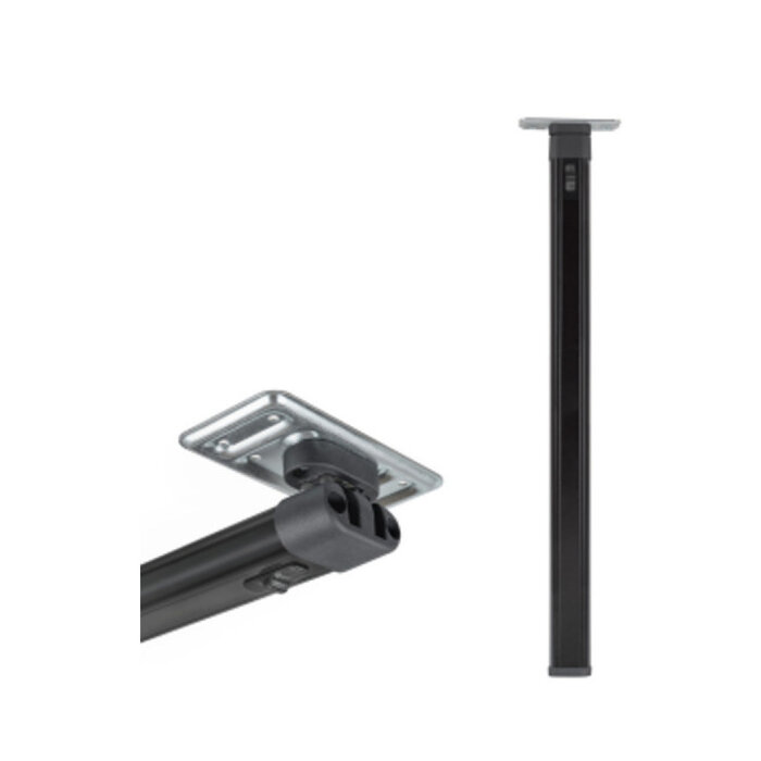 FjordOutdoor Klaptafelpoot Antraciet Bovenknik 67.5cm