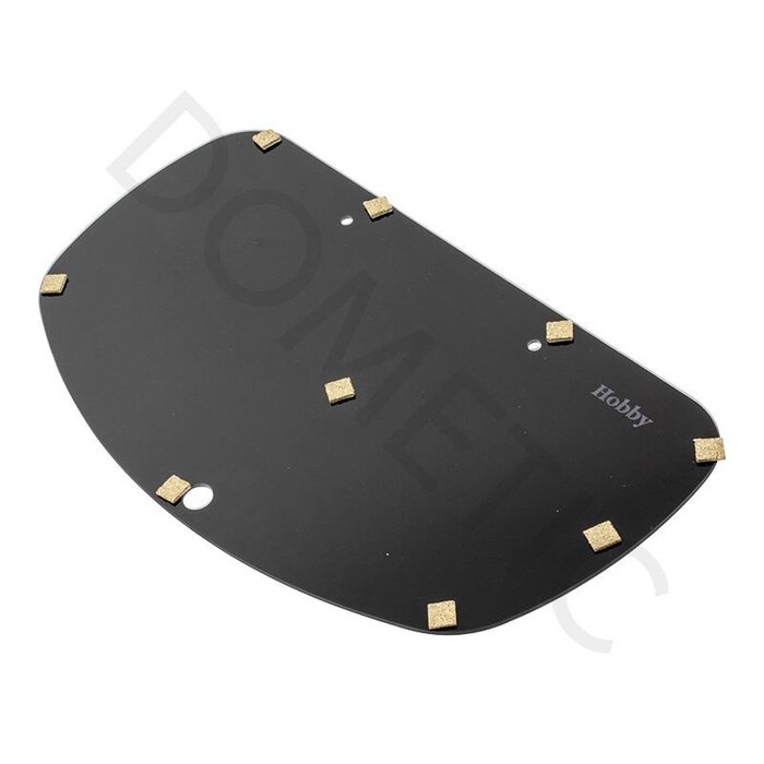 Dometic Glasplaat PI8403 zwart "Hobby"