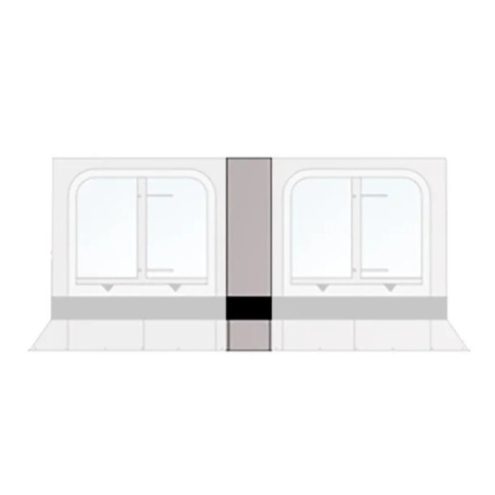 Thule Thule Panorama Voorwand 1mtr