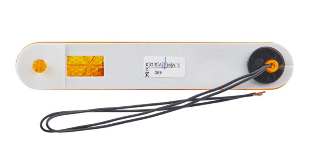 Hella Hella Zijmarkering LED met Reflector Rechthoekig Opbouw Oranje