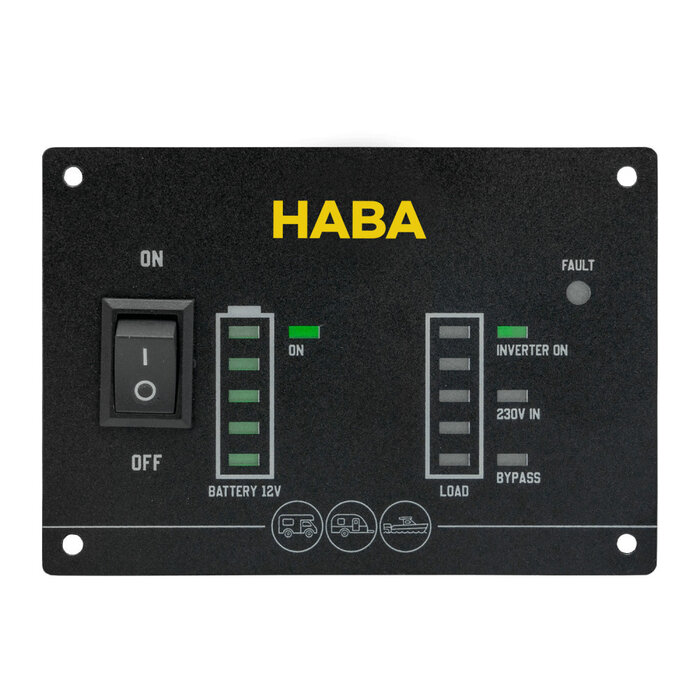 FjordOutdoor Pure Sinus Controle Paneel