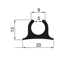 Caralu 5 stuks Caralu Tentrail zonder Hoek 3mtr 5st.