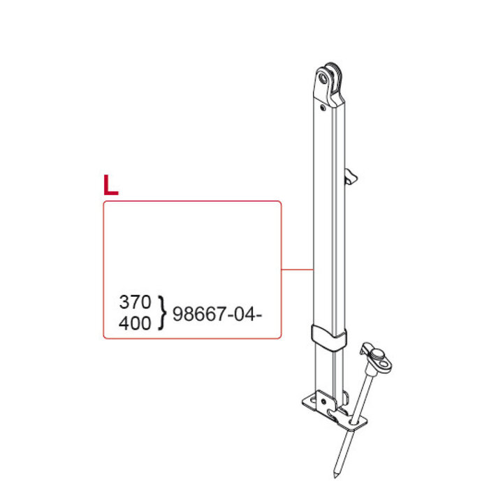Fiamma Fiamma F65/F80 Staander Links