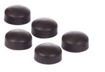 Cramer Cramer Afdekdopje Treef Zwart 5st.