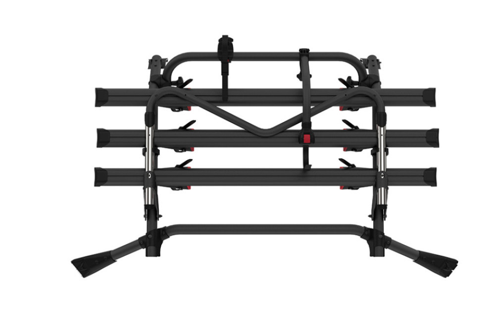 Fiamma Fiamma Carry-Bike VW T6 Pro Deep Black Gemonteerd