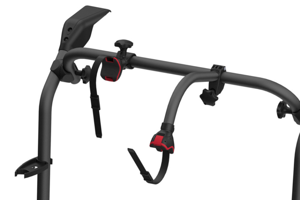 Fiamma Fiamma Carry-Bike VW T6 Pro Deep Black Gemonteerd