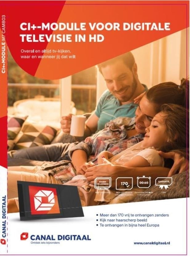 M7 M7 Cam 803 Ci+ Canaldigitaal Module met Ingebouwde Kaart