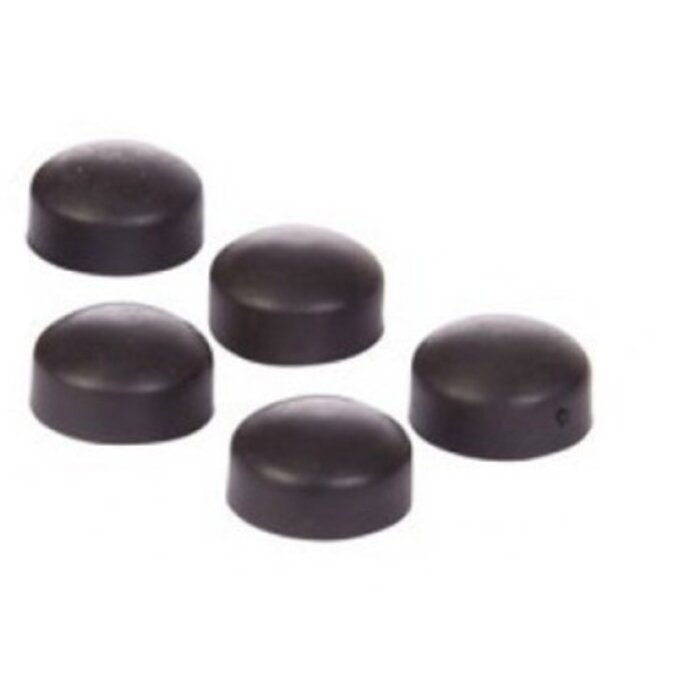 Cramer Cramer Afdekdopje Treef Zwart 5st.