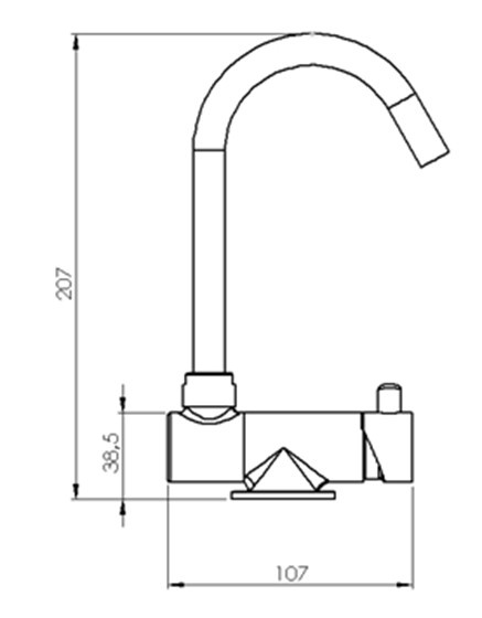 Navy Load Navy Load Mengkraan Enkele Knop