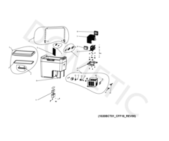 Dometic Greeplijst Dometic CFF18 koelbox