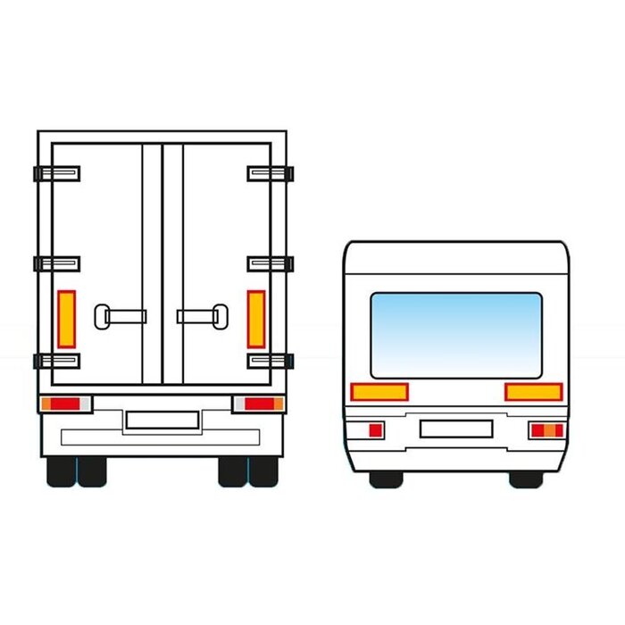 FjordOutdoor Markeringssticker ECE70 2st.