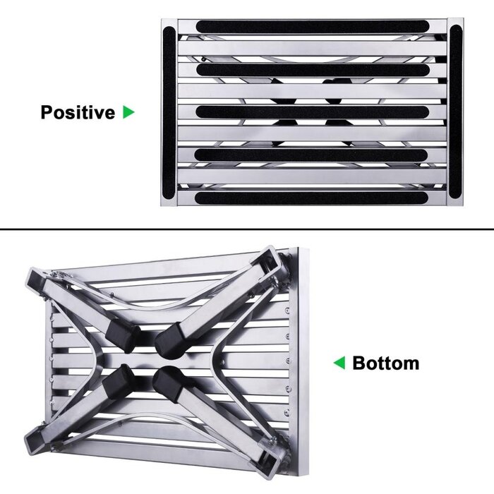 HTD HTD Opstap Aluminium Enkel