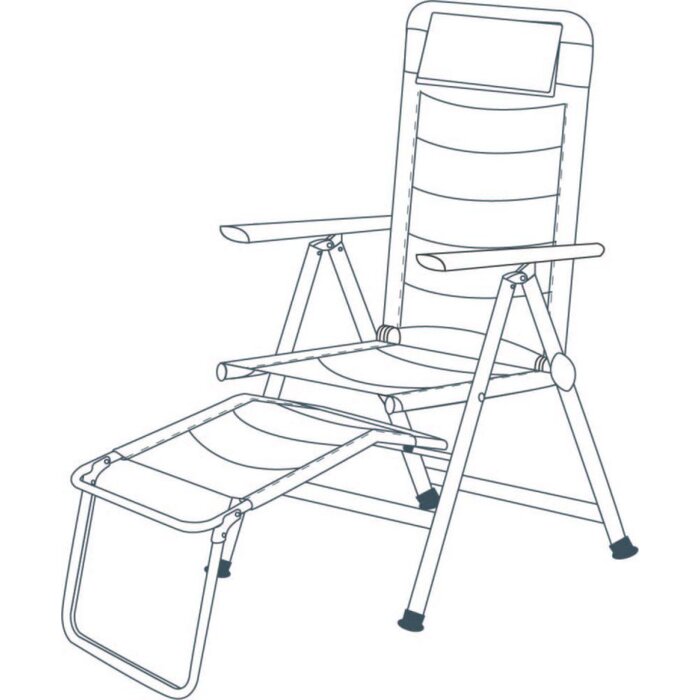 ViaMondo ViaMondo Premium Voetenbank Cinzento