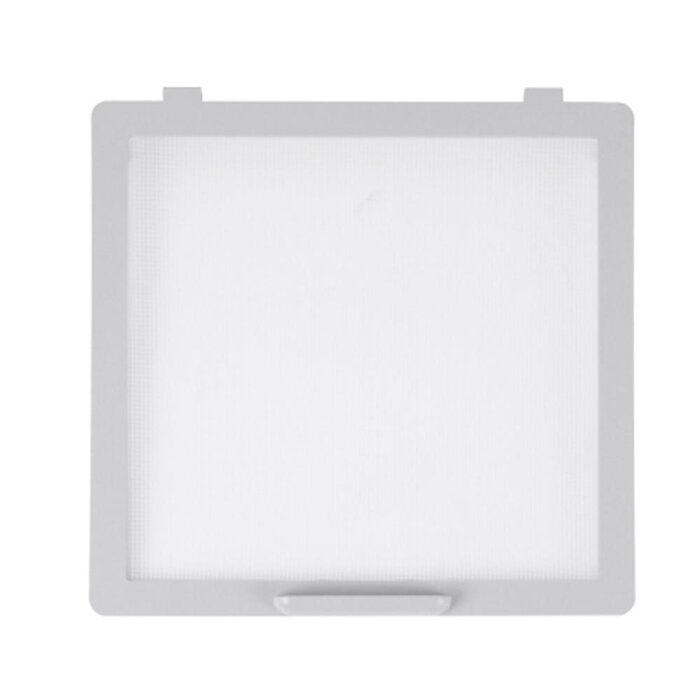 MPK MPK Vliegenhor Scharnier Buitenzijde 28x28cm Grijs