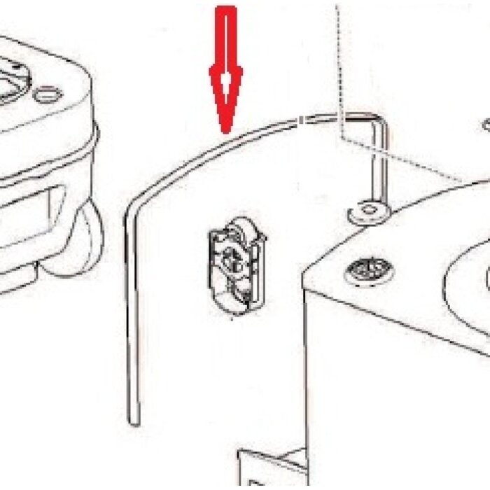 Thetford Thetford C220 Muur Seal Rubber