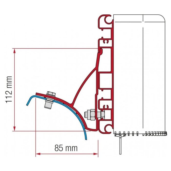 Fiamma Fiamma Renault Trafic Kit 2001-2015 Compass