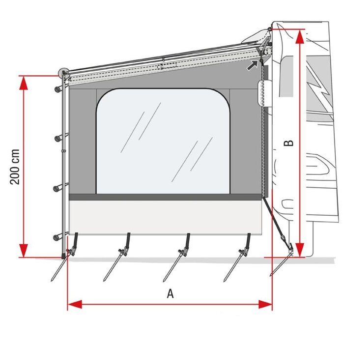 Fiamma Fiamma Side W Pro CaravanStore XL