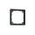 Presto Afstandsraam 1-Vaks 3mm S-20.000 Zwart