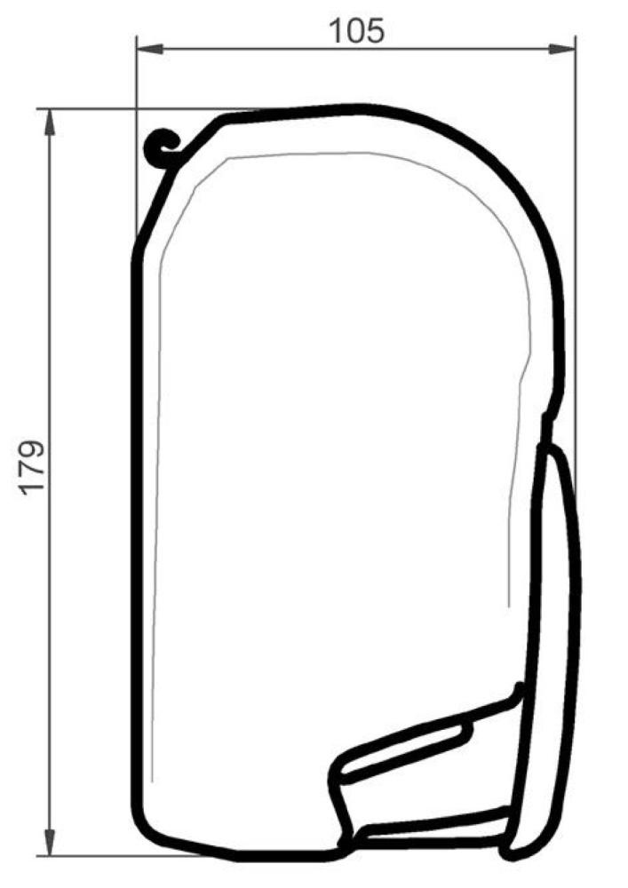 Thule Thule 8000 550 Geanodiseerd-Mystic Grey